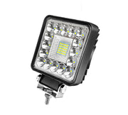 Auto Pearl Front fog lights 4Inch 41LED 12V-16W Work Light Headlight Motorcycle Driving Fog Lamp Spotlight compatible with All Bikes and Cars