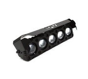 Auto Pearl Motorcycle 5-Projector Lens Driving Lights Yellow / White LED Spot light 30W, 12-80V Dual Color Mode Auxiliary Lights compatible with All Bike