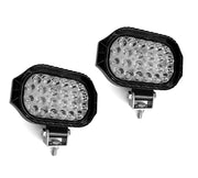 Auto Pearl Auxiliary light 24 LED Hi-Lo Ultra Bright White light 12V-45W, Driving Spot Work Lights | High Brightness Driving Lamp, Work Spot Lights compatible with All Bike and Car (Pack of 2)