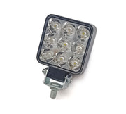 Auto Pearl 6cm 18W Mini Ultra Thin LED Work Light Spot Beam LED Pods Driving Lights 12V-60V Offroad Fog Lamps compatible with All Bike and Car