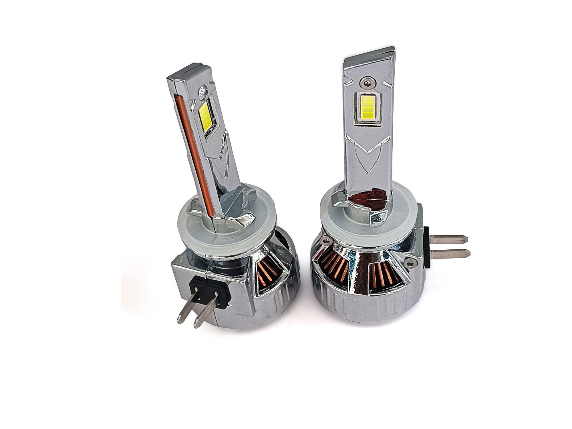 Auto Pearl H27 LED Headlight Bulbs for Car – 120W, 12000LM, 6000K Cool White, Super Bright with Turbo Cooling Fan, compatible with All Car (Pack of 2)