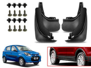 O.E Type Custom Front and Rear Mud Flap Guard (Set of 4 Pcs) | Compatible with MARUTI | Black