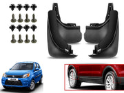 O.E Type Custom Front and Rear Mud Flap Guard (Set of 4 Pcs) | Compatible with MARUTI | Black