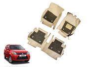 7D Car Floor Mats Luxury Leatherite 7D-Car Floor Mat with Velcro-Tape