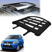 Car Roof Luggage (4x 4) Frame Aluminum Roof Frame Universal Roof Frame Travel Frame Load Frame Load Over 100 kg Roof Shelves Luggage Box Roof Rack (Black)