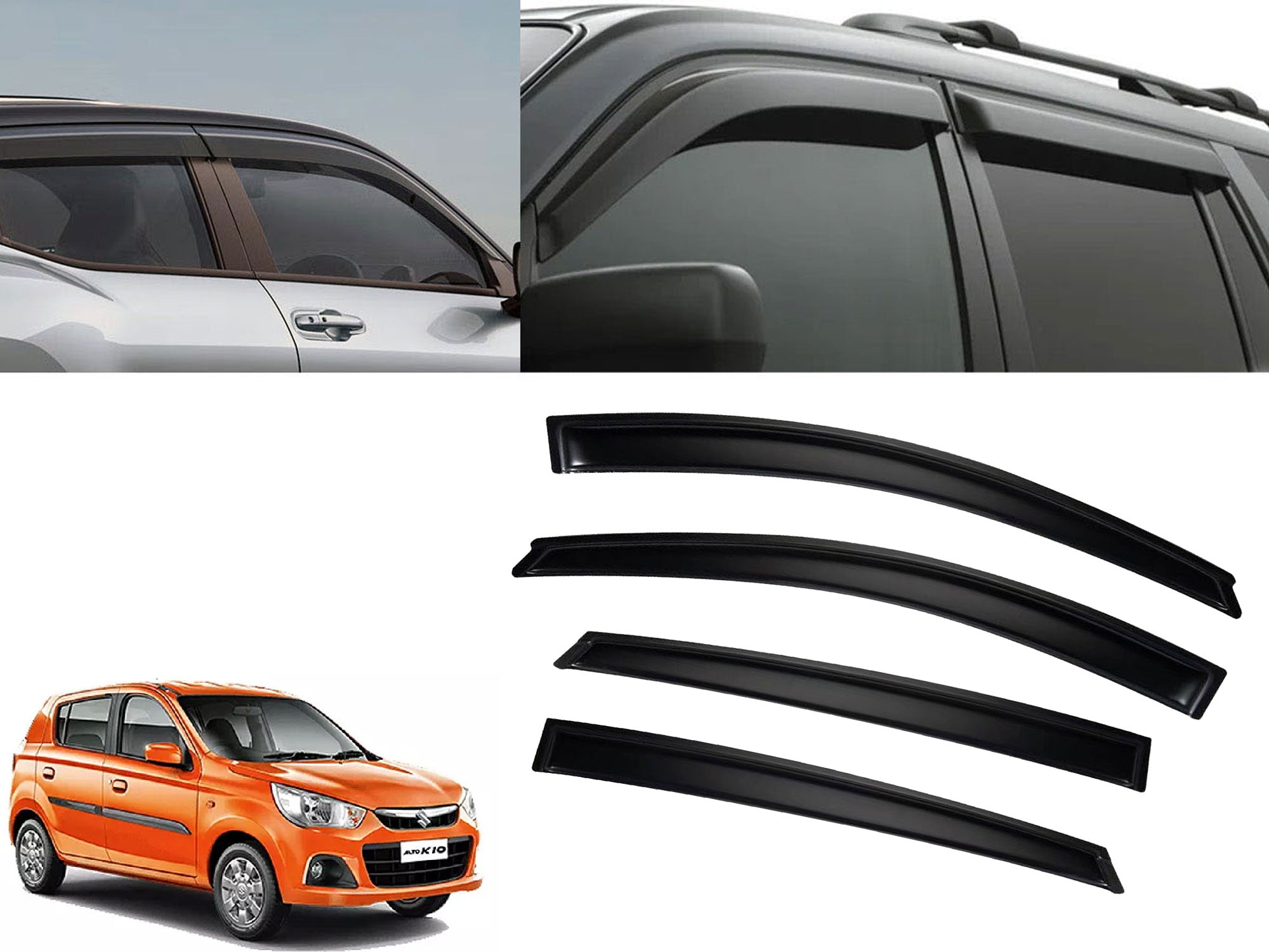 Auto Pearl Premium Door Visors for Maruti Suzuki | All Models