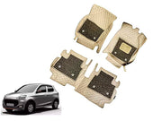 7D Car Floor Mats Luxury Leatherite 7D-Car Floor Mat with Velcro-Tape