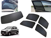 Z-Black Car Window Plug-in Half Sun Shades & Rear Dicky Curtain (Combo) for Maruti