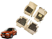 7D Car Floor Mats Luxury Leatherite 7D-Car Floor Mat with Velcro-Tape