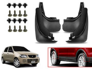 O.E Type Custom Front and Rear Mud Flap Guard (Set of 4 Pcs) | Compatible with MARUTI | Black