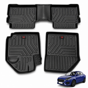 3D TPE Car Floor Mats | Custom Fit for 21+ Car Models | All-Weather Protection | Auto Pearl