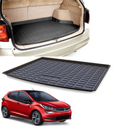 PVC Dustproof, Waterproof, Foldable & Antiskid Car Dicky, Trunk, Boot Mat Dicky Mat (Black)