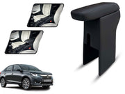 Auto Pearl Premium Car Armrest with Storage Box, High-Density Foam, Nappa Leatherette, No Obstruction to Rear Window Buttons, for Amaze 2021