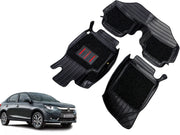 9X Car Floor Mats Luxury Leatherite 9X-Car Floor Mat with Velcro-Tape