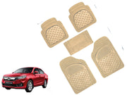 Heavy Duty Transparent 4Pcs PVC Rubber Car Mat