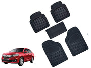 Heavy Duty Transparent 4Pcs PVC Rubber Car Mat