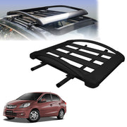 Car Roof Luggage (4x 4) Frame Aluminum Roof Frame Universal Roof Frame Travel Frame Load Frame Load Over 100 kg Roof Shelves Luggage Box Roof Rack (Black)