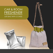 Autoscents Perfume For Hanging Jute Bag Air Freshener/Perfume for Car, Home & Office Car Accessories interior car perfumes and fresheners Fragrance: Lemon