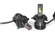 Auto Pearl 2-Side H4 LED Bulb With Turbo Cooling Fan, wide ultra bright Led light 120W, 6000K, 3500LM White Light compatible with All Car (Pack of 2)