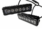Auto Pearl 6 Inch 12V-30W, Auxiliary 20Led Light Bar White, White Foglight Work Spot Lights compatible with All Bike and Car (Pack of 2)