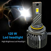 Auto Pearl 2-Side 9005 LED Bulb With Turbo Cooling Fan, wide ultra bright Led light 120W, 6000K, 3500LM White Light compatible with All Car (Pack of 2)