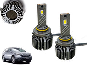 Auto Pearl 2-Side 9005 LED Bulb With Turbo Cooling Fan, wide ultra bright Led light 120W, 6000K, 3500LM White Light compatible with All Car (Pack of 2)