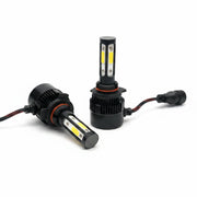 Auto Pearl 9012 Bulb Type LED Headlight Bulb 80W 14000LM 4300K Warm White, 4-Side Fog Light 9012 compatible with All Car (Pack of 2)