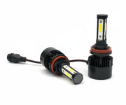 Auto Pearl H8 Bulb Type LED Headlight Bulb 80W 14000LM 4300K Warm White, 4-Side Fog H8 Light compatible with All Car (Pack of 2)
