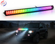 Auto Pearl 85cm LED Light Bar for Car, White, Yellow, 300W RGB Multi Mode, Waterproof High Brightness Driving Fog Light compatible with All Car (Pack of 1)