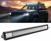 Auto Pearl 85cm LED Light Bar for Car, Cool White Light, 120W Waterproof High Brightness Driving Fog Light compatible with All Car (Pack of 1)