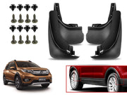 O.E Type Custom Front and Rear Mud Flap Guard (Set of 4 Pcs) | Compatible with HONDA | Black