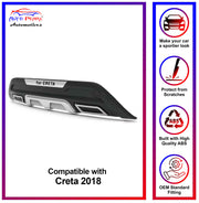 Bumper Diffuser (Front/Rear) Set Reflector Imported Quality Compatible with Creta 2018