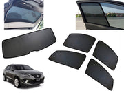 Z-Black Car Window Plug-in Half Sun Shades & Rear Dicky Curtain (Combo) for Maruti