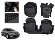 7D Car Floor Mats Luxury Leatherite 7D-Car Floor Mat with Velcro-Tape
