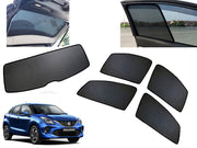 Z-Black Car Window Plug-in Half Sun Shades & Rear Dicky Curtain (Combo) for Maruti
