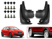 O.E Type Custom Front and Rear Mud Flap Guard (Set of 4 Pcs) | Compatible with MARUTI | Black
