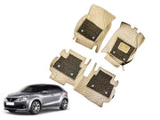 7D Car Floor Mats Luxury Leatherite 7D-Car Floor Mat with Velcro-Tape