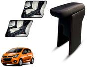 Auto Pearl Premium Car Armrest with Storage Box, High-Density Foam, Nappa Leatherette, No Obstruction to Rear Window Buttons, for Beat Type-2 (2017 Onwards)