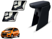 Auto Pearl Premium Car Armrest with Storage Box, High-Density Foam, Nappa Leatherette, No Obstruction to Rear Window Buttons, for Beat Type-2 (2017 Onwards)