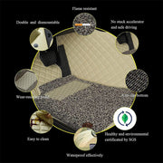 7D Car Floor Mats Luxury Leatherite 7D-Car Floor Mat with Velcro-Tape