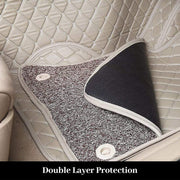 7D Car Floor Mats Luxury Leatherite 7D-Car Floor Mat with Velcro-Tape