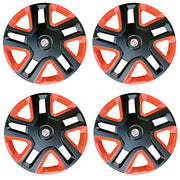 Press Type R16 Hubcap Brezza Wheel Cover Replacements for OEM Steel Wheels Polypropylene Material with Retention Ring | Set of 4 Pcs