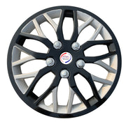 Press Type Hubcap Viva Wheel Cover Replacements for OEM Steel Wheels Polypropylene Material with Retention Ring | Set of 4 Pcs