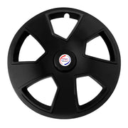 Press Type Hubcap Scorpio Wheel Cover Replacements for OEM Steel Wheels Polypropylene Material with Retention Ring | Set of 4 Pcs