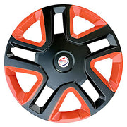 Press Type R16 Hubcap Brezza Wheel Cover Replacements for OEM Steel Wheels Polypropylene Material with Retention Ring | Set of 4 Pcs