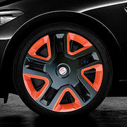 Press Type R16 Hubcap Brezza Wheel Cover Replacements for OEM Steel Wheels Polypropylene Material with Retention Ring | Set of 4 Pcs