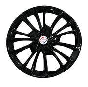 Press Type Hubcap XUV700 Wheel Cover Replacements for OEM Steel Wheels Polypropylene Material with Retention Ring | Set of 4 Pcs