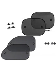 Car Window Side Chipkoo Sunshade Curtains Set Of 4 Pcs