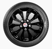 Press Type Hubcap Pearl Wheel Cover Replacements for OEM Steel Wheels Polypropylene Material with Retention Ring | Set of 4 Pcs