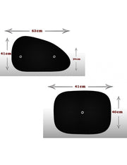 Car Window Side Chipkoo Sunshade Curtains Set Of 5 Pcs